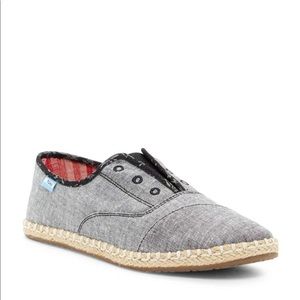 TOMS denim shoes